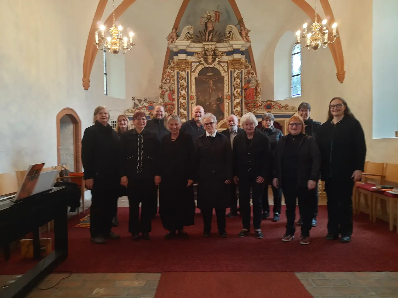 Kantorei am Karfreitag in Klosterfelde