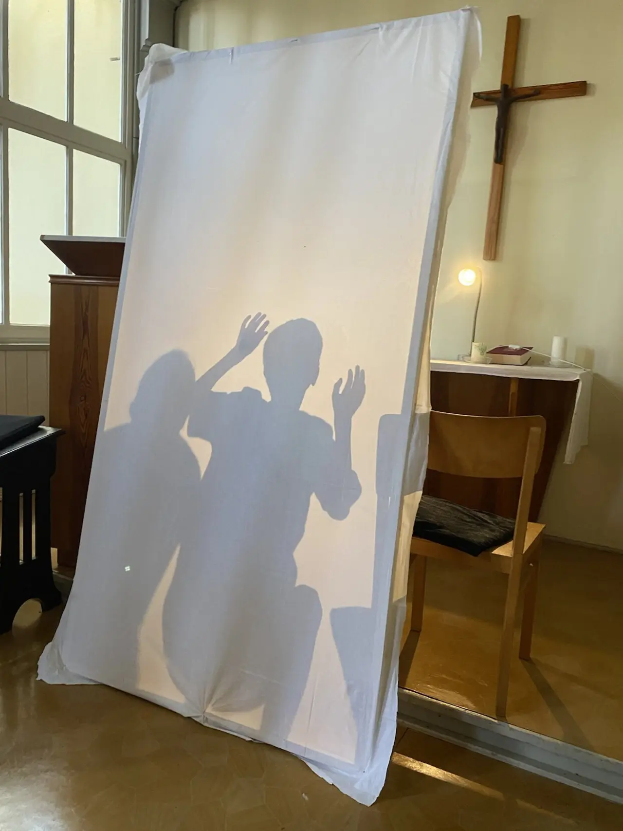 Schattenspiel zur Kindersegnung Jesu - Sommer 2023 in Marienwerder